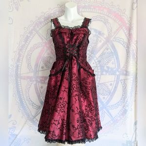 Gothic corset dress | S | Spin Doctor